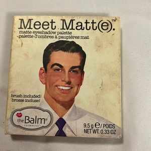 The Balm Meet Matt eyeshadow matte palette